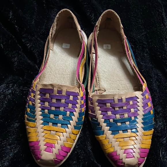 New Mexican colorful Huaraches - Picture 1 of 5